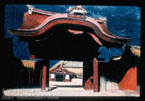 TEMPLE GATE, KYOTO